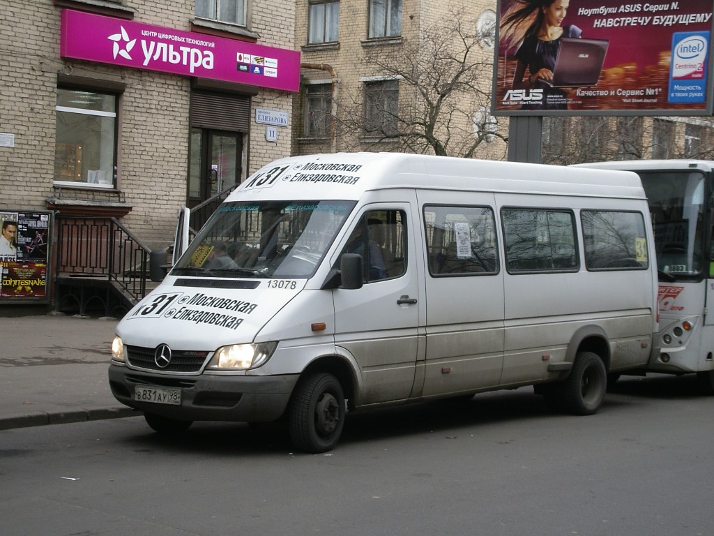 Санкт-Петербург, Mercedes-Benz Sprinter W904 408CDI № 13078