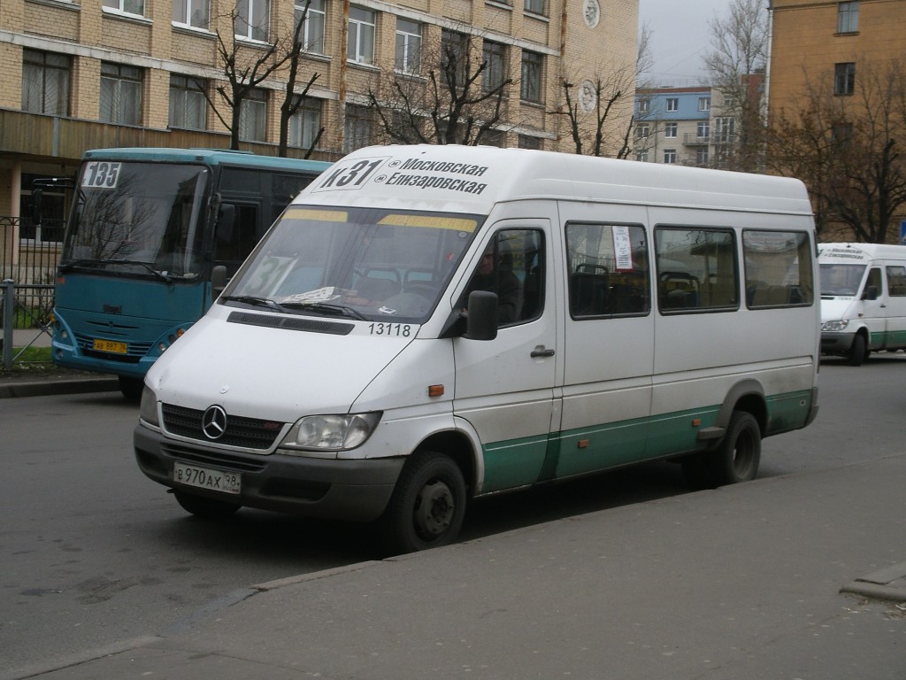 Санкт-Петербург, Mercedes-Benz Sprinter W904 408CDI № 13118