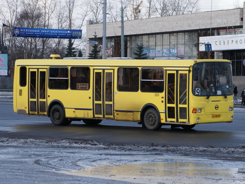 Архангельская область, ЛиАЗ-5256.36 № 3608