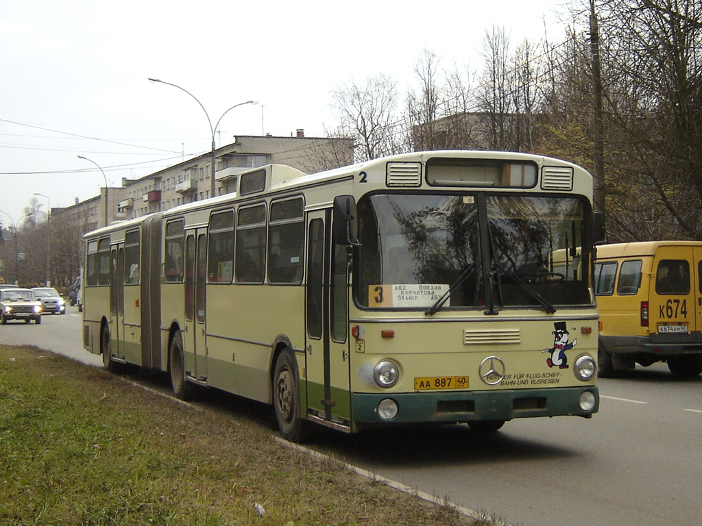 Калужская область, Mercedes-Benz O305G № АА 887 40