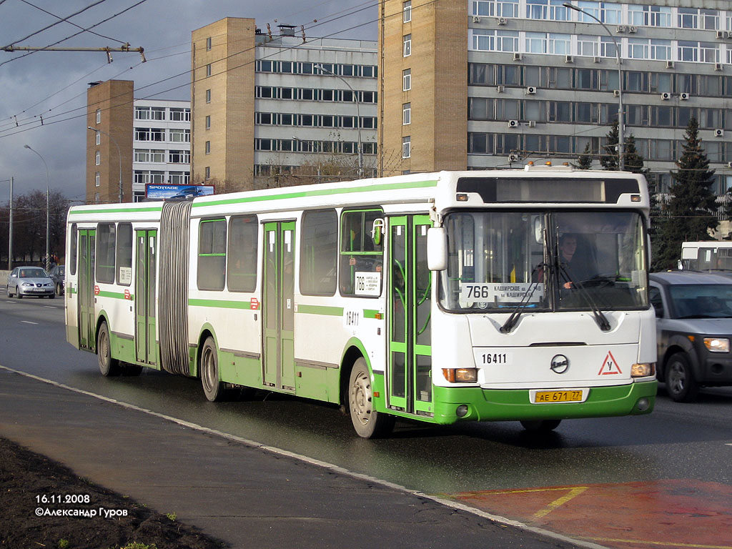 Москва, ЛиАЗ-6212.00 № 16411