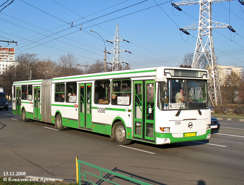 Москва, ЛиАЗ-6212.01 № 01268