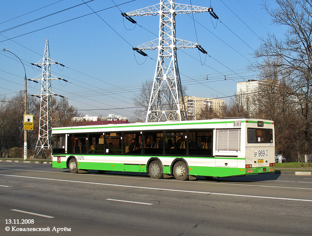 Москва, МАЗ-107.066 № 01278