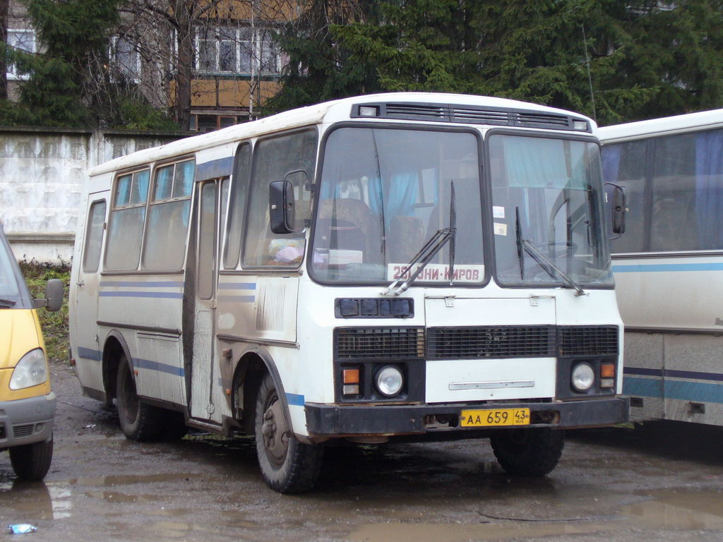 Кировская область, ПАЗ-3205-110 № АА 659 43