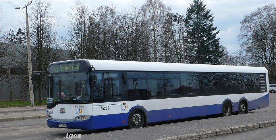 Латвия, Solaris Urbino II 15 № 15263
