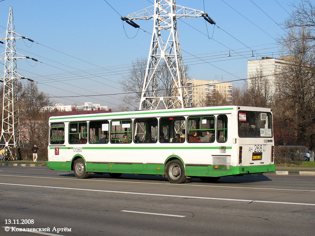 Moskwa, LiAZ-5256.25 Nr 01360