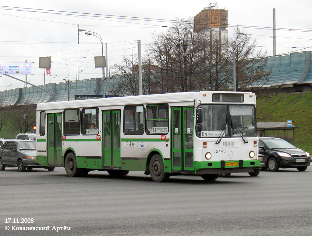 Москва, ЛиАЗ-5256.25 № 05443