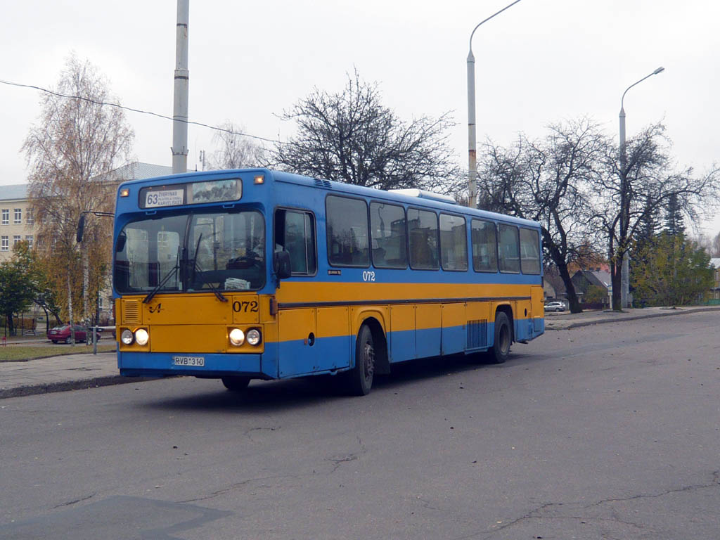 Литва, Scania CN112 № 072