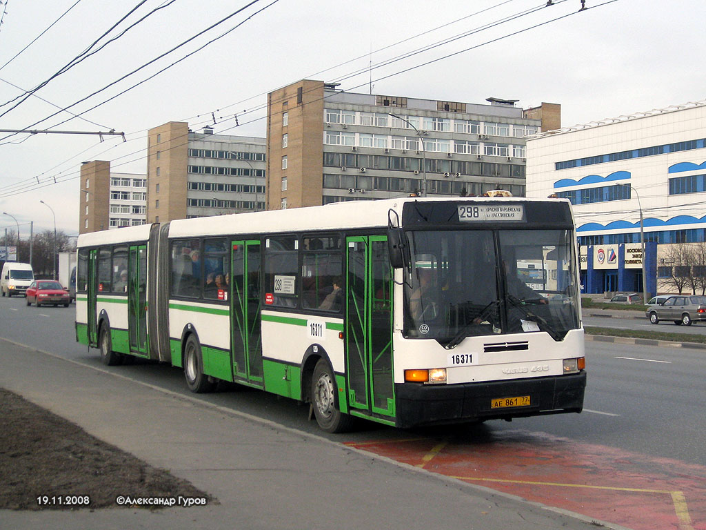 Москва, Ikarus 435.17 № 16371