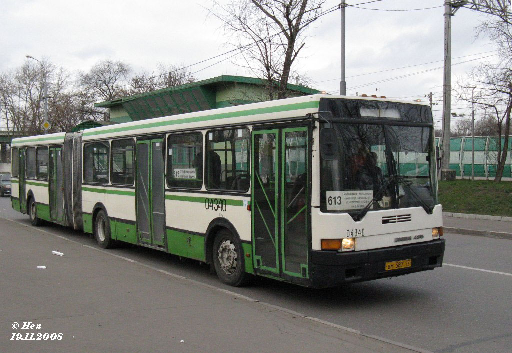 Москва, Ikarus 435.17 № 04340