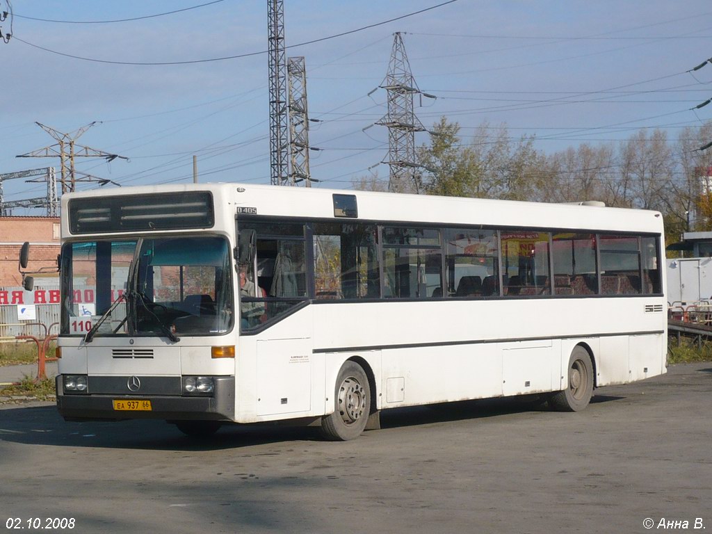 Sverdlovsk region, Mercedes-Benz O405 # ЕА 937 66