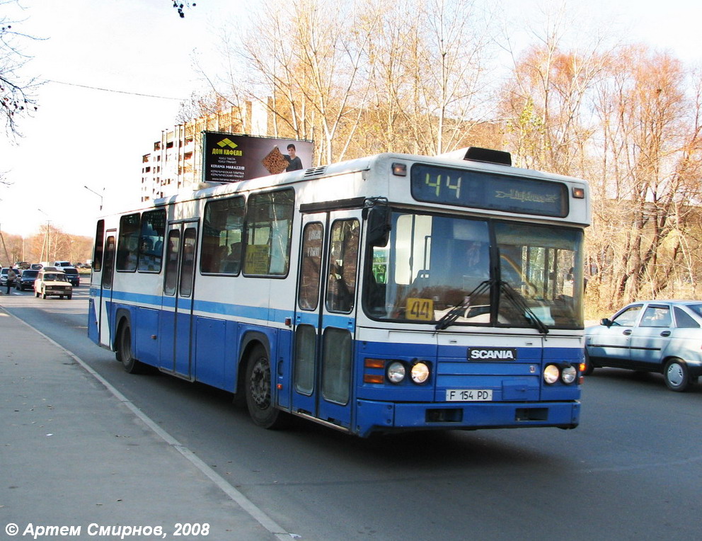 Усходне-Казахстанская вобласць, Scania CN113CLB № F 154 PD