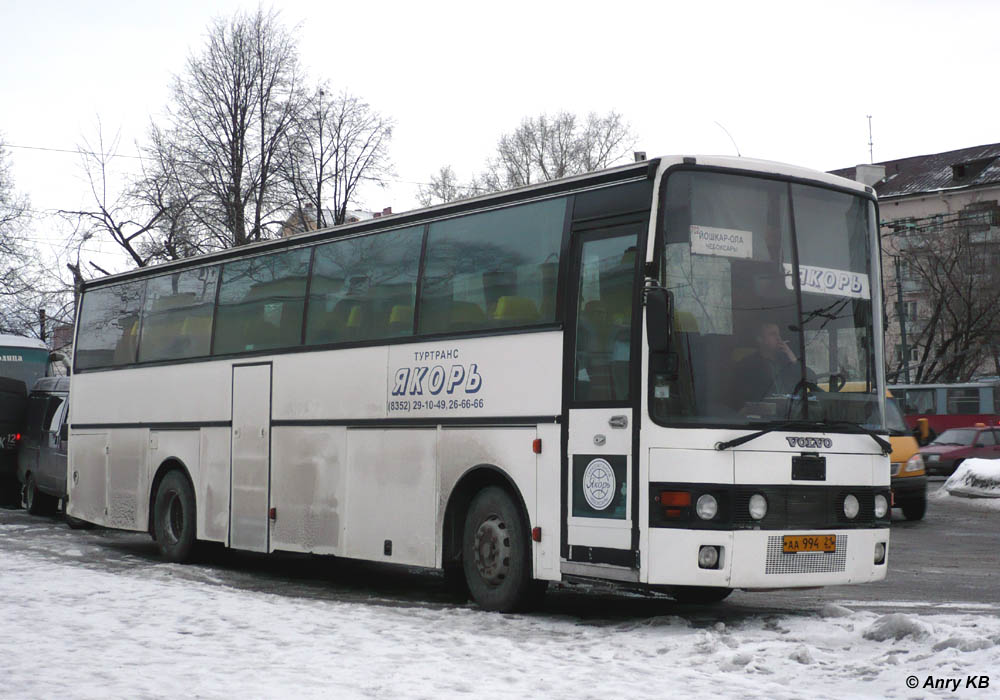 Чувашия, Van Hool T8 Alizée 370 № АА 994 21