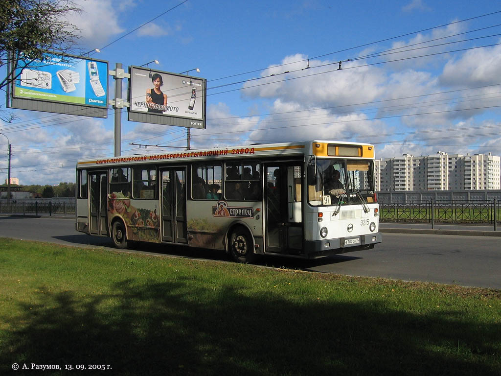 Санкт-Петербург, ЛиАЗ-5256.25 № 3215