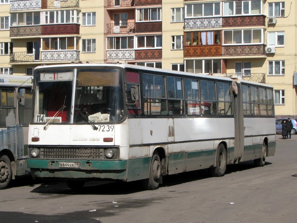 Санкт-Петербург, Ikarus 280.33O № 7239