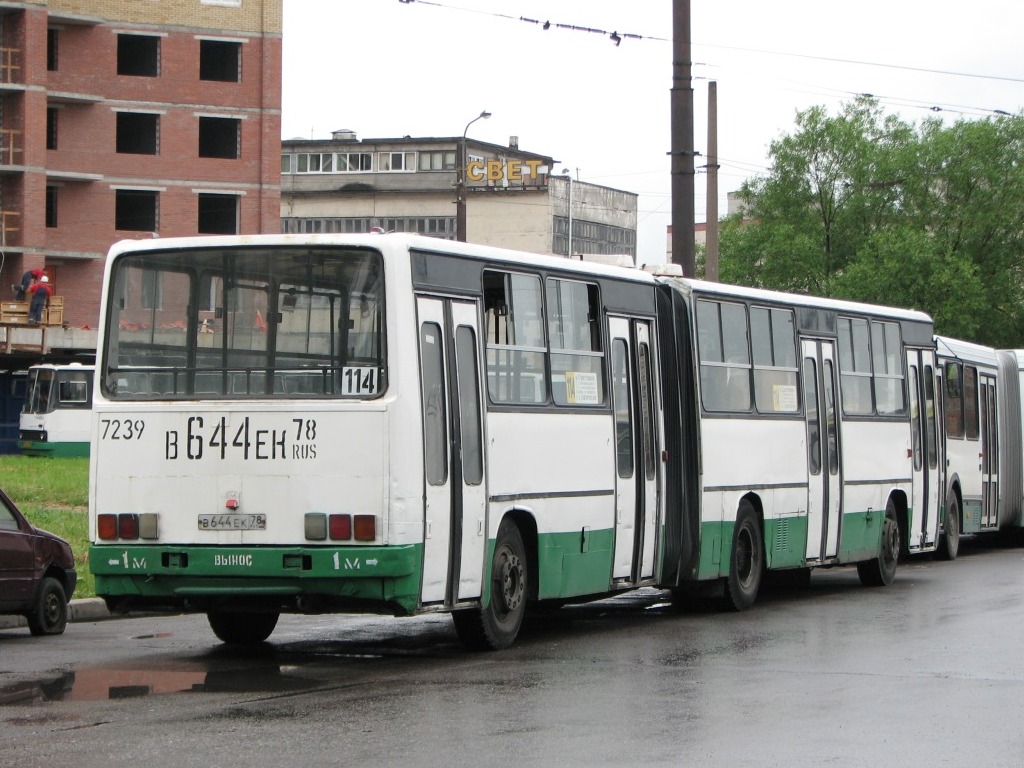 Санкт-Петербург, Ikarus 280.33O № 7239