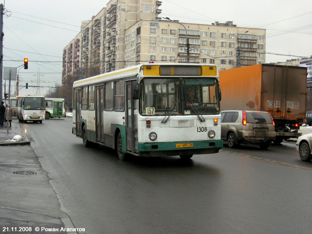 Санкт-Петербург, ЛиАЗ-5256.25 № 1308