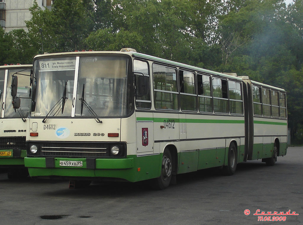 Москва, Ikarus 280.33M № 04612