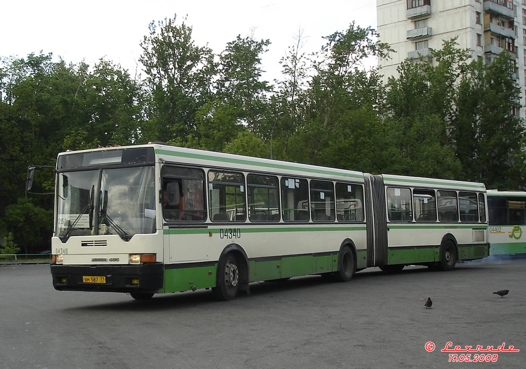 Москва, Ikarus 435.17 № 04340