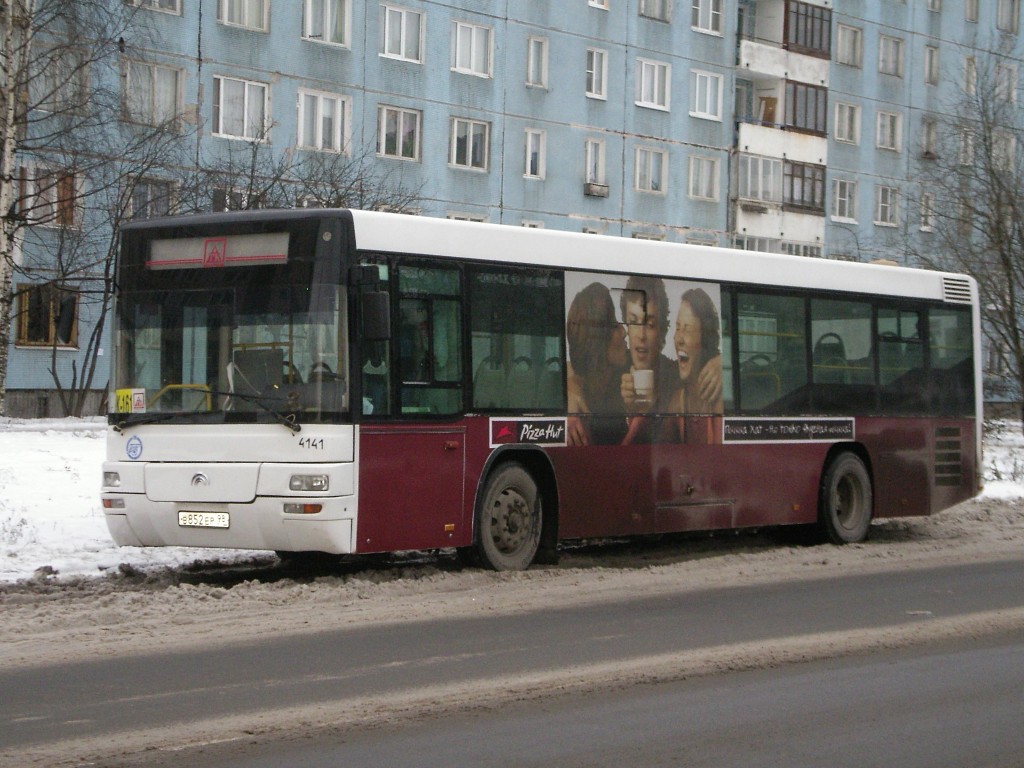 Санкт-Петербург, Yutong ZK6118HGA № n141