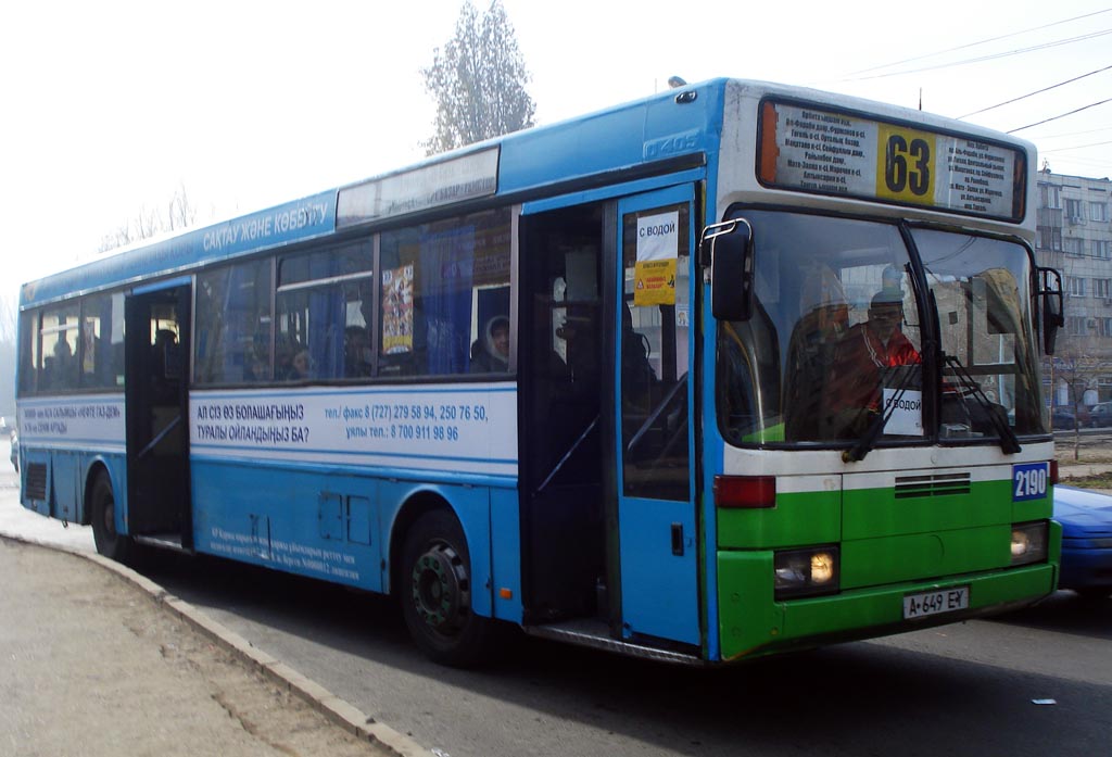 Алматы, Mercedes-Benz O405 № 2190