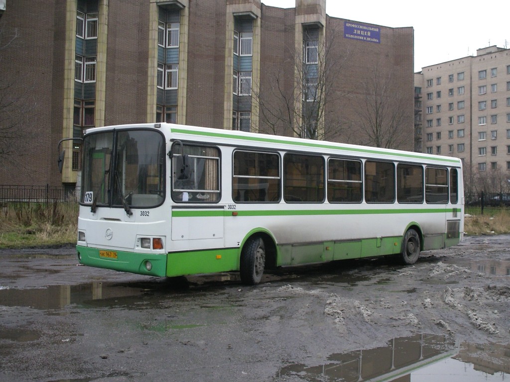 Санкт-Петербург, ЛиАЗ-5256.25 № 3032