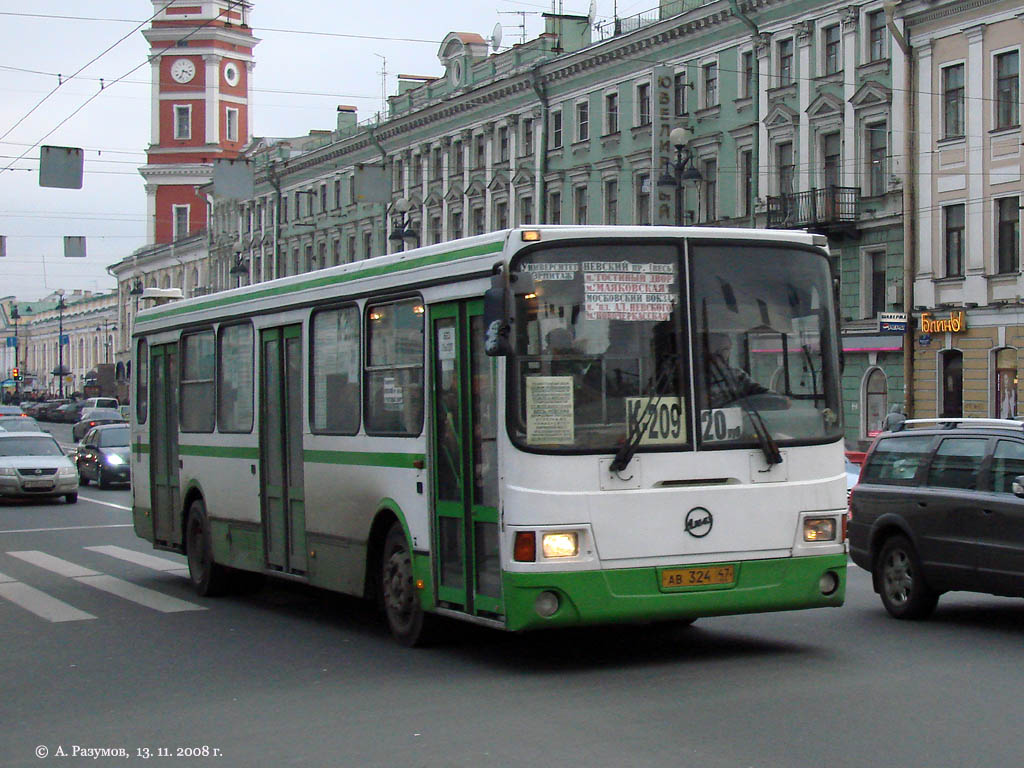 Санкт-Петербург, ЛиАЗ-5256.26 № АВ 324 47