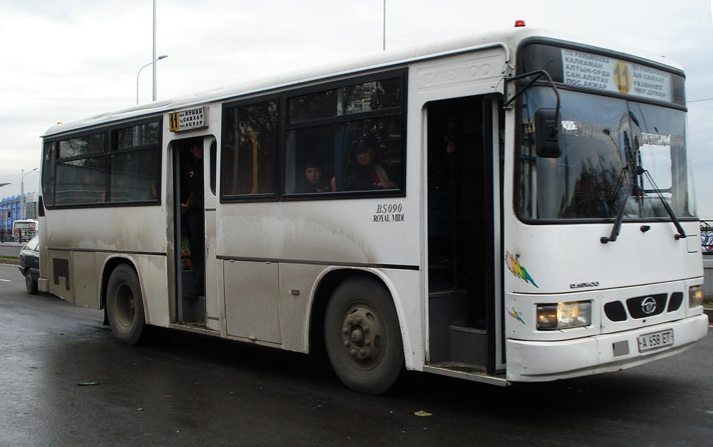 Алматы, Daewoo BS090 Royal Midi (Ulsan) № A 658 ET