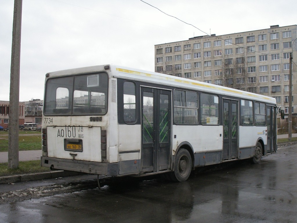 Санкт-Петербург, ЛиАЗ-5256.25 № 7734