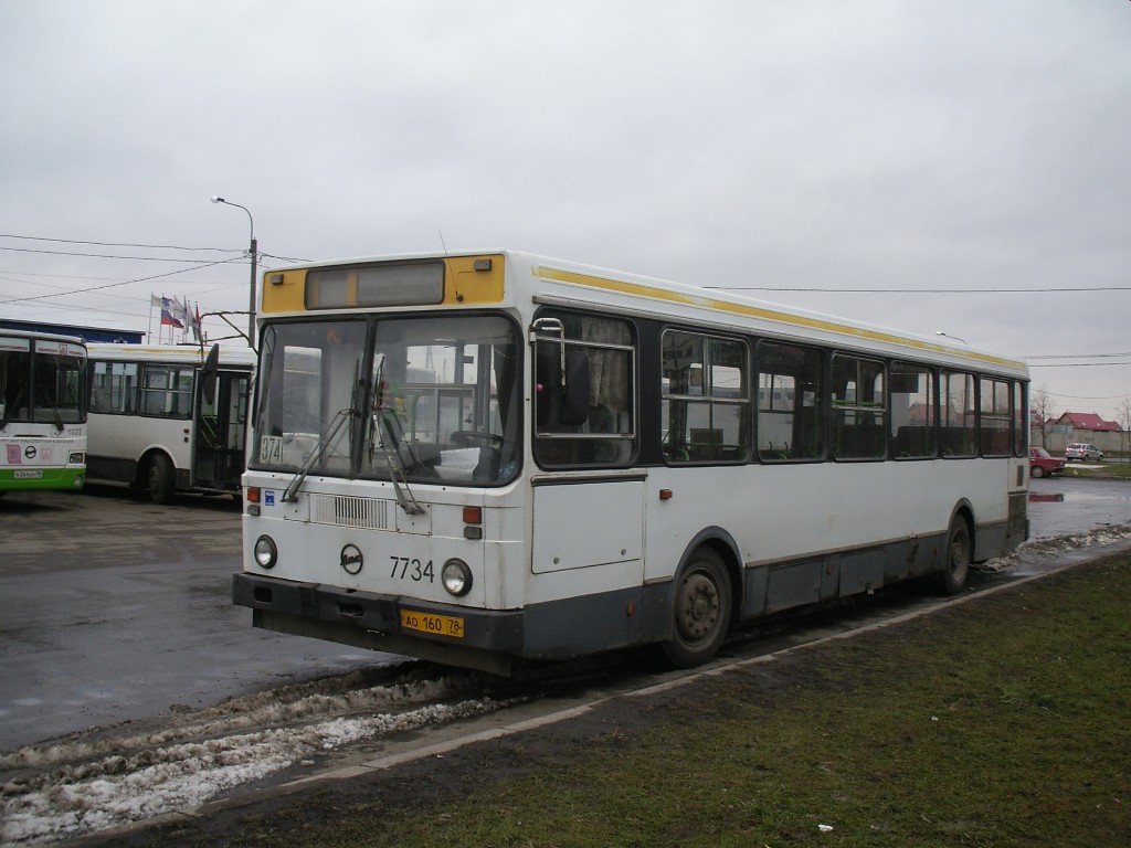 Санкт-Петербург, ЛиАЗ-5256.25 № 7734