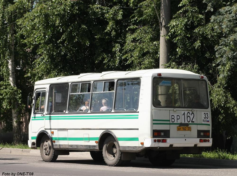 Владимирская область, ПАЗ-32053 № ВР 162 33