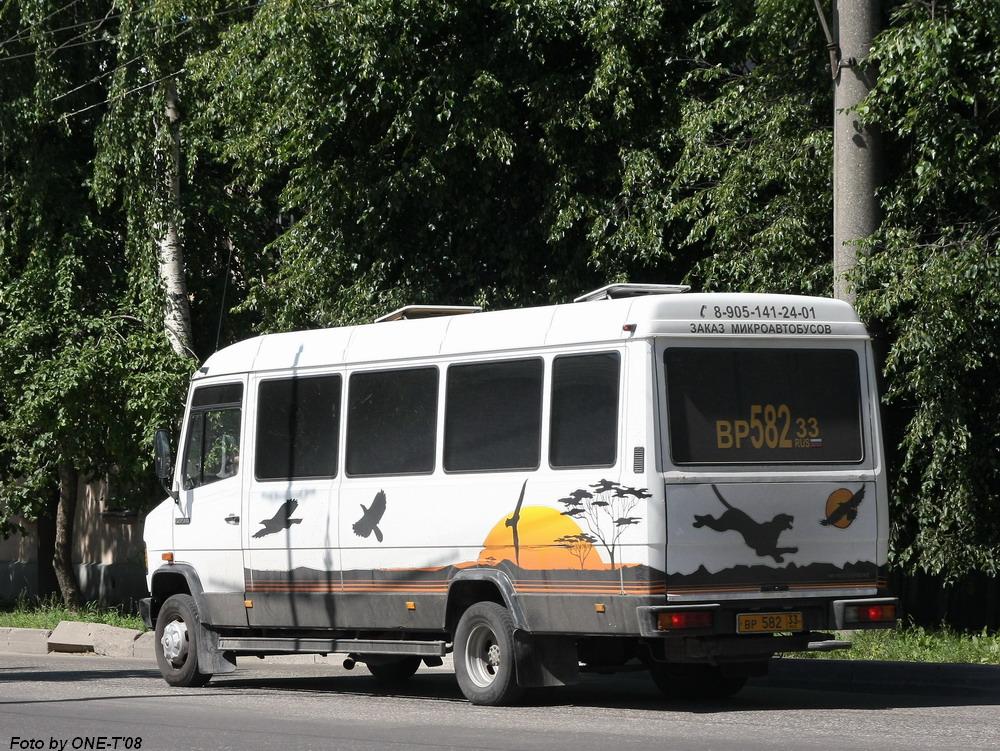 Владимирская область, Mercedes-Benz Vario 609D № ВР 582 33