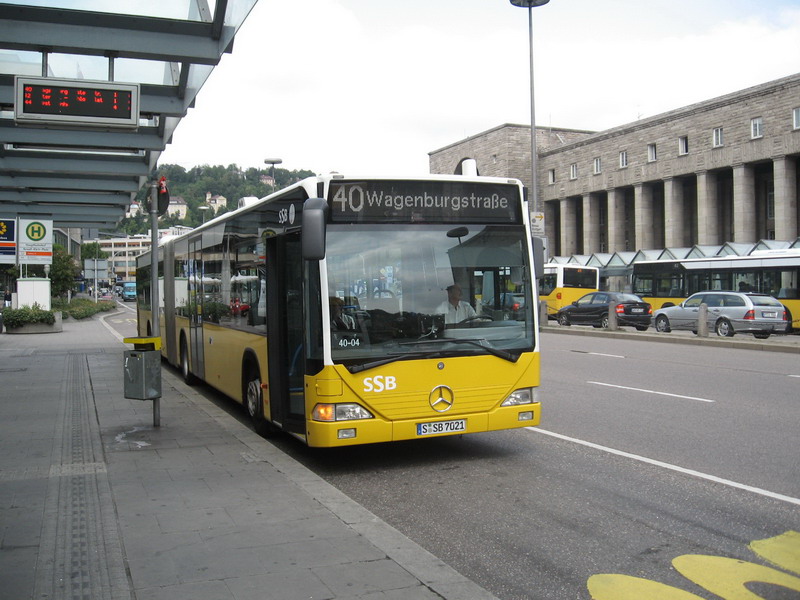 Баден-Вюртемберг, Mercedes-Benz O530G Citaro G № 7021