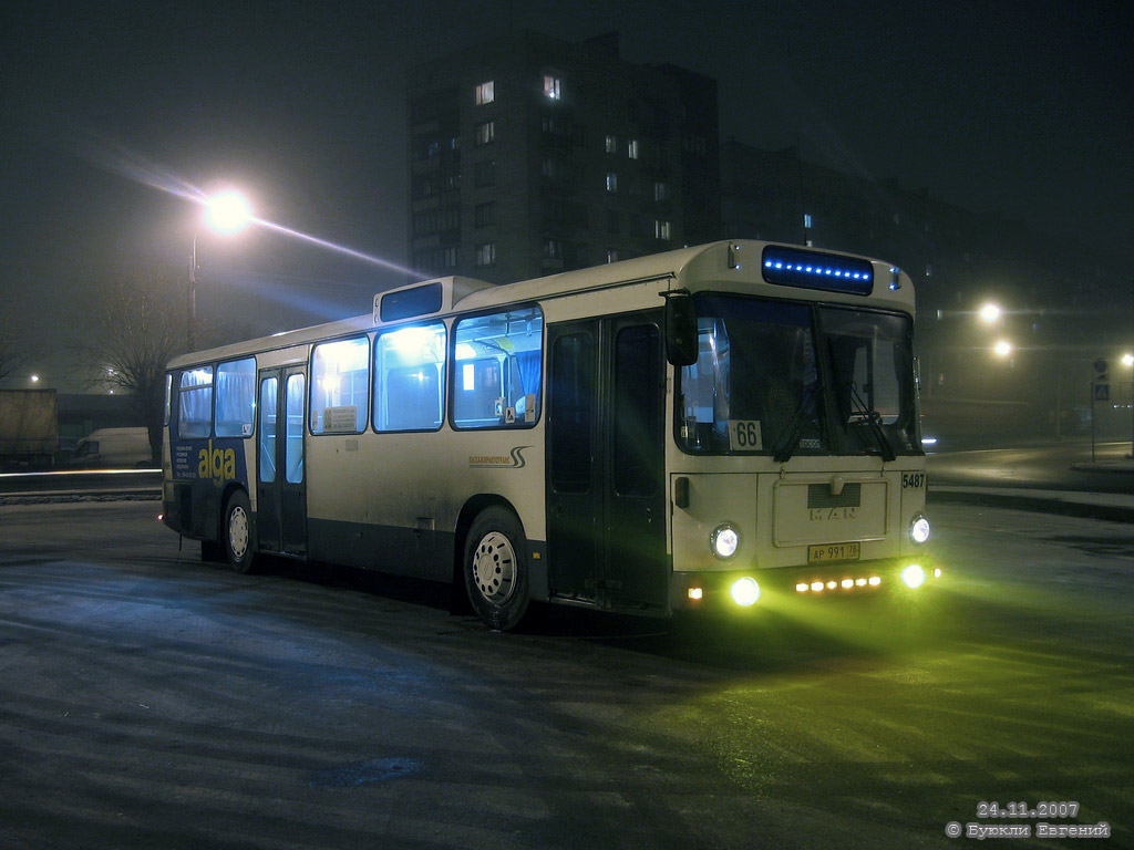 Санкт-Петербург, MAN 192 SL200 № 5487