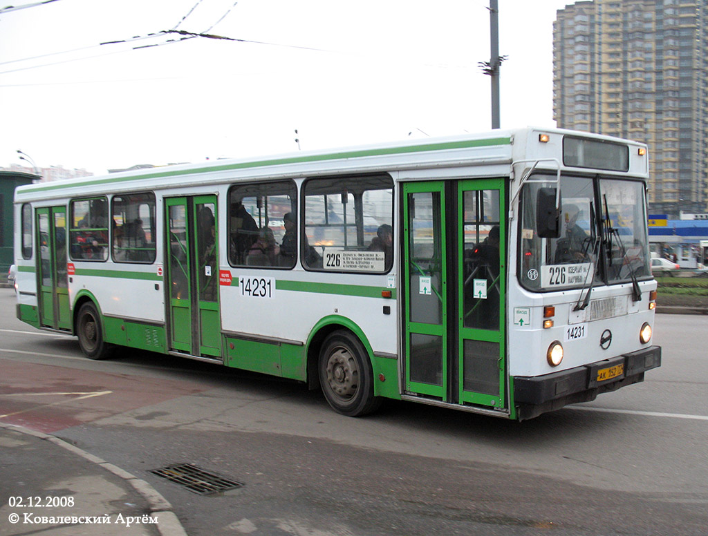 Москва, ЛиАЗ-5256.25 № 14231