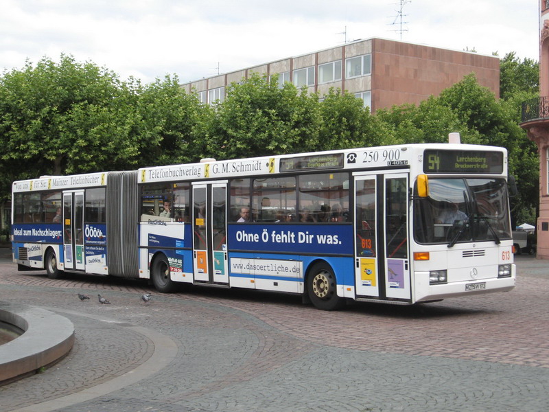 Рейнланд-Пфальц, Mercedes-Benz O405G № 613