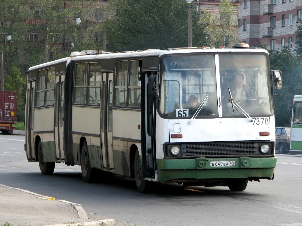 Санкт-Петербург, Ikarus 280.33O № 7378