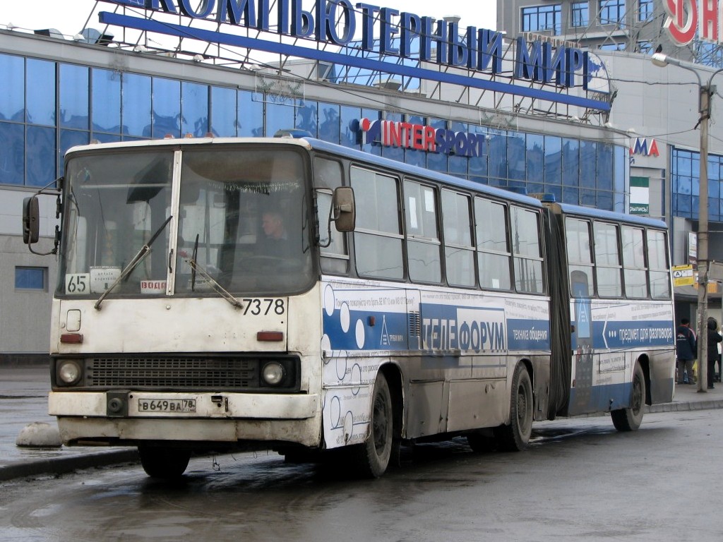 Санкт-Петербург, Ikarus 280.33O № 7378