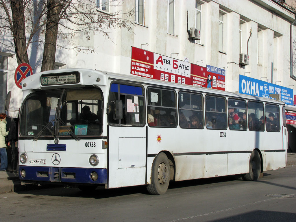 Ростовская область, Mercedes-Benz O305 № 00758