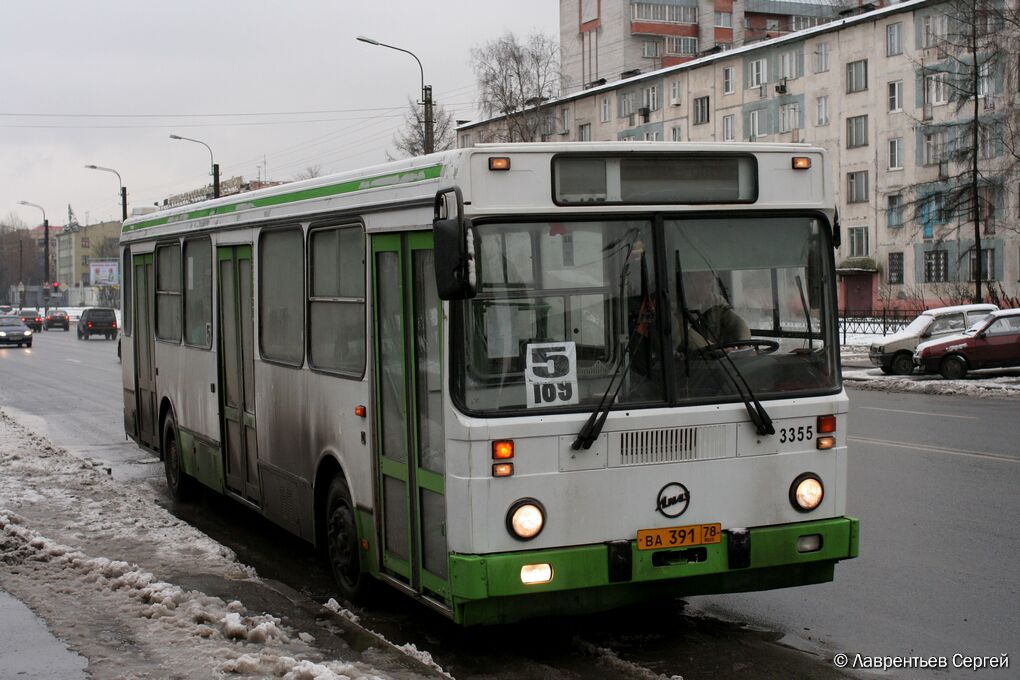 Санкт-Петербург, ЛиАЗ-5256.25 № 3355