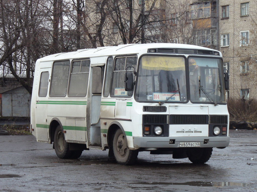 Kirovi terület, PAZ-3205-07 sz.: Х 659 ВС 43