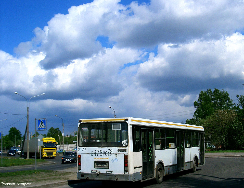 Санкт-Петербург, ЛиАЗ-5256.25 № 2177