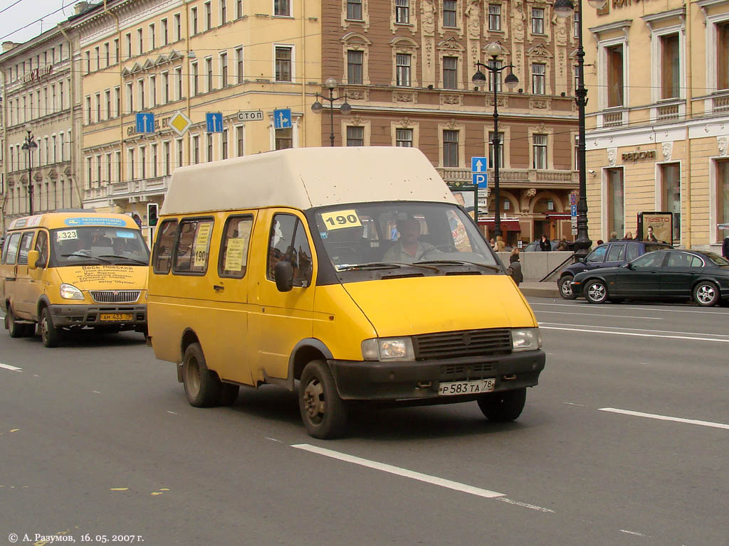 Санкт-Петербург, Семар-3234 № Р 583 ТА 78