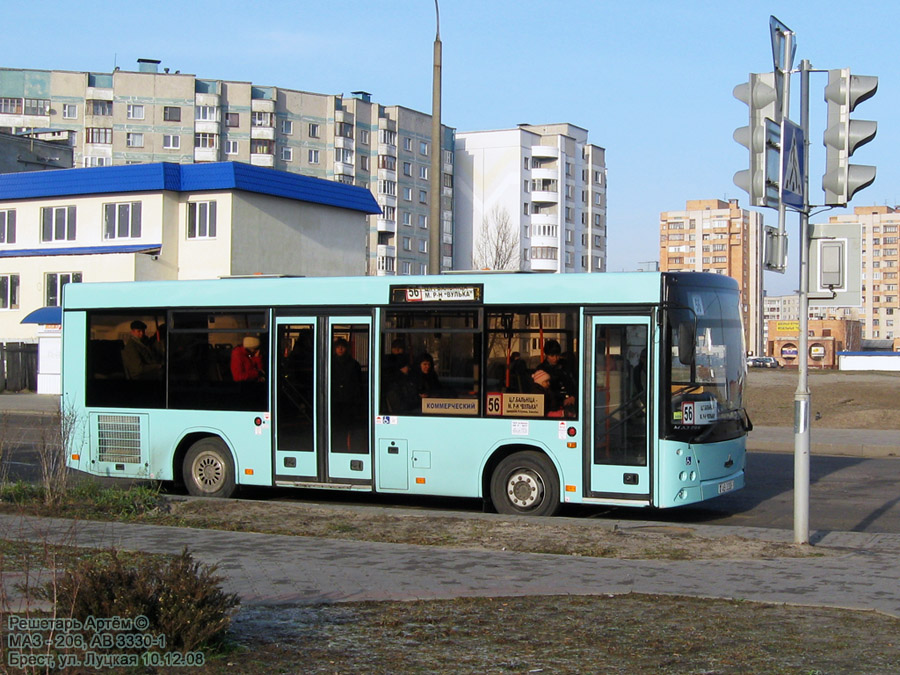 Брестская область, МАЗ-206.060 № 354