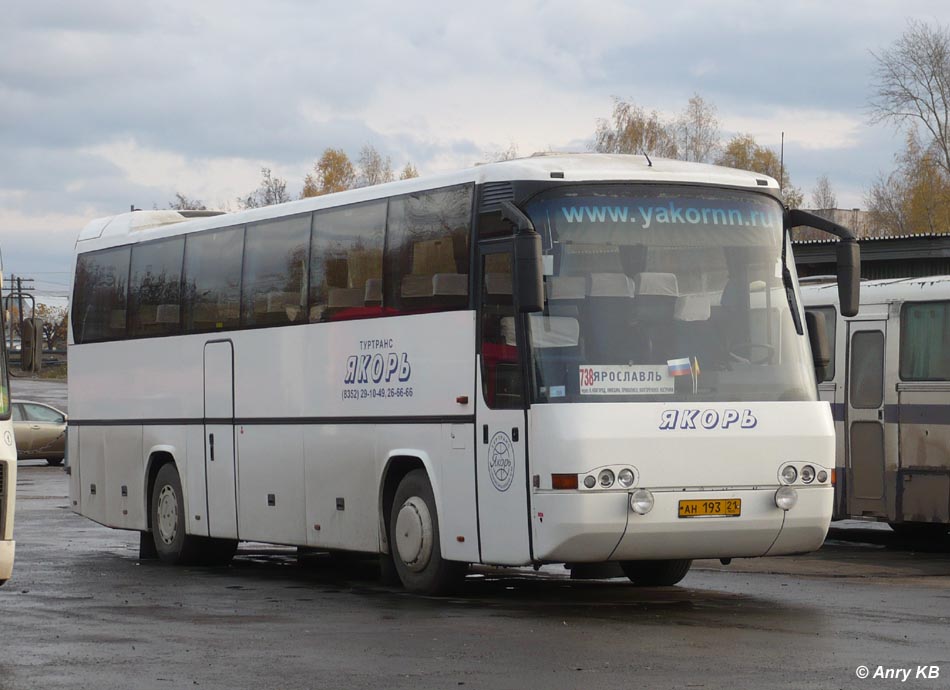 Чувашия, Neoplan N316SHD Transliner Neobody № АН 193 21