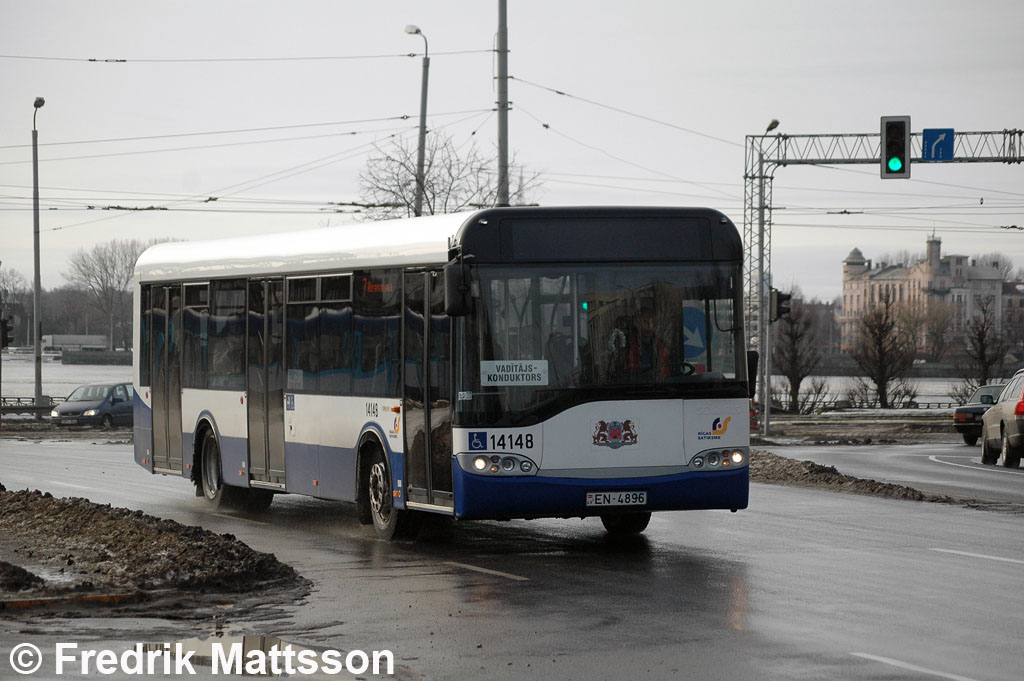 Latvia, Solaris Urbino II 12 № 14148