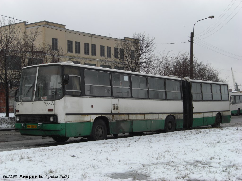 Санкт-Петербург, Ikarus 280.33O № 7378