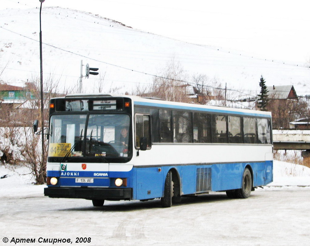 Восточно-Казахстанская область, Ajokki City № F 136 AE