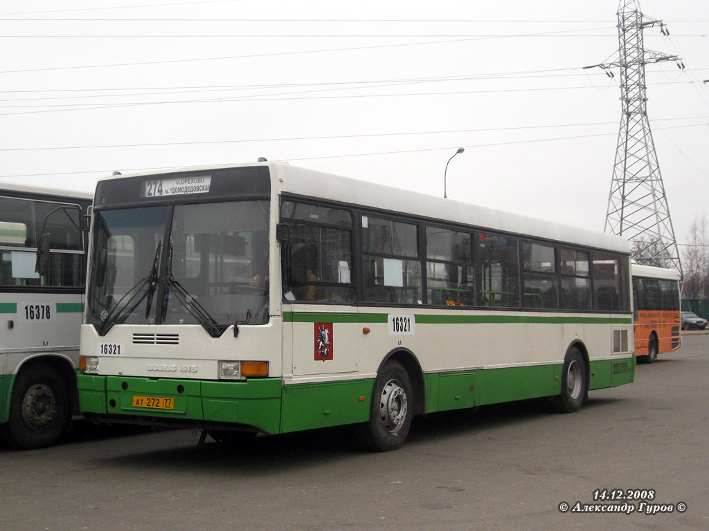 Moskau, Ikarus 415.33 Nr. 16321