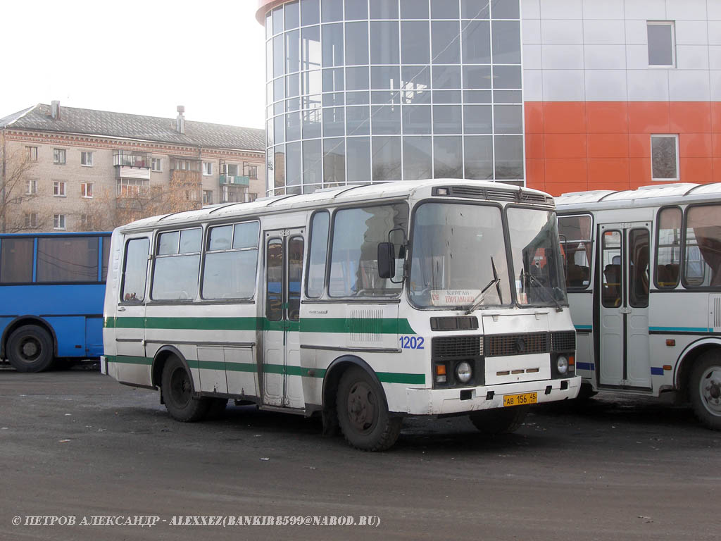 Курганская область, ПАЗ-3205 (00) № 1202